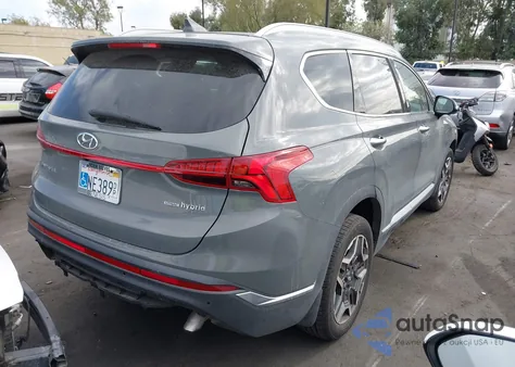 2023 Hyundai Santa Fe Hybrid Sel Premium из США, поврежденный, VIN 5NMS3DA10PH012836